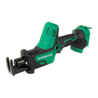 Metabo HPT CR 18DA Manual De Instrucciones