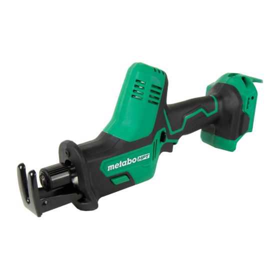 Metabo HPT CR 18DA Manuales