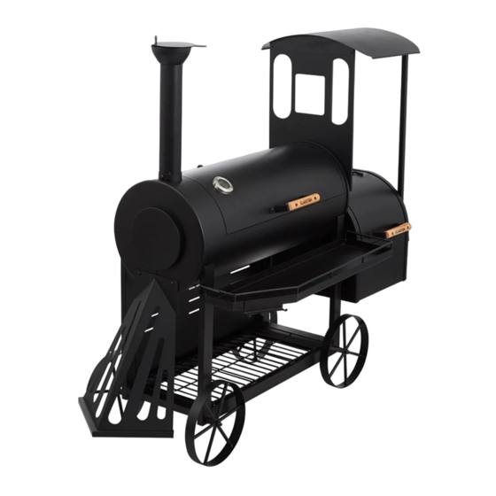 Klarstein Smoker-Grill-Lokomotive Manual De Instrucciones