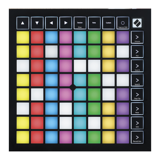 Novation LAUNCHPAD X Manual Del Usuario