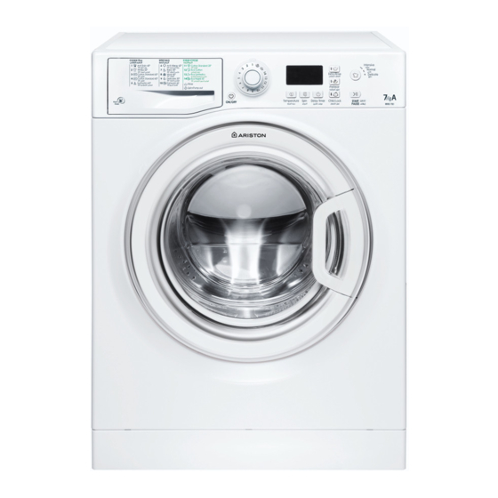 Hotpoint Ariston WMG 700 Instrucciones De Uso