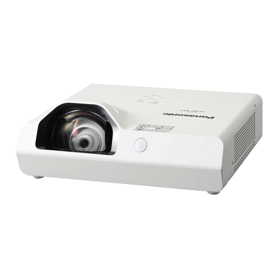 Panasonic PT-TW380 Instrucciones De Operación