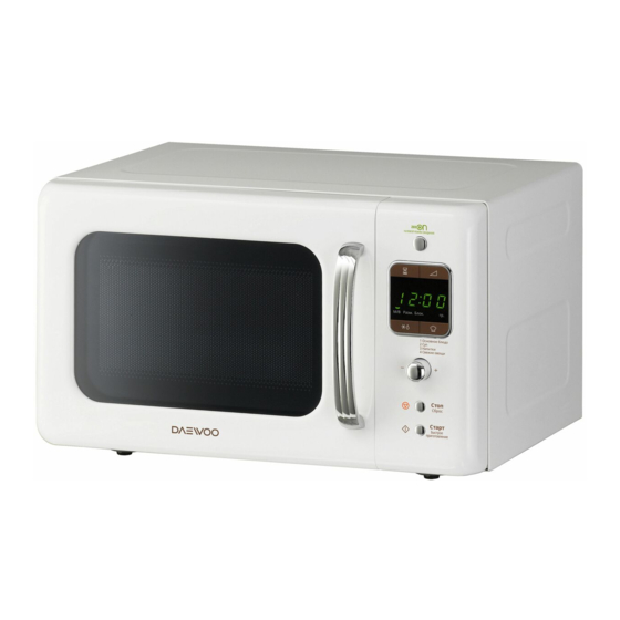 DAEWOO ELECTRONICS KOR-6LBW Manual De Usuario