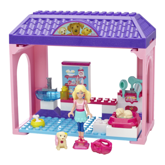 Mega Bloks Barbie 80164 Manual De Instrucciones