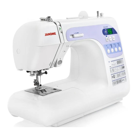 Janome DC 3050 Manual De Instrucciones
