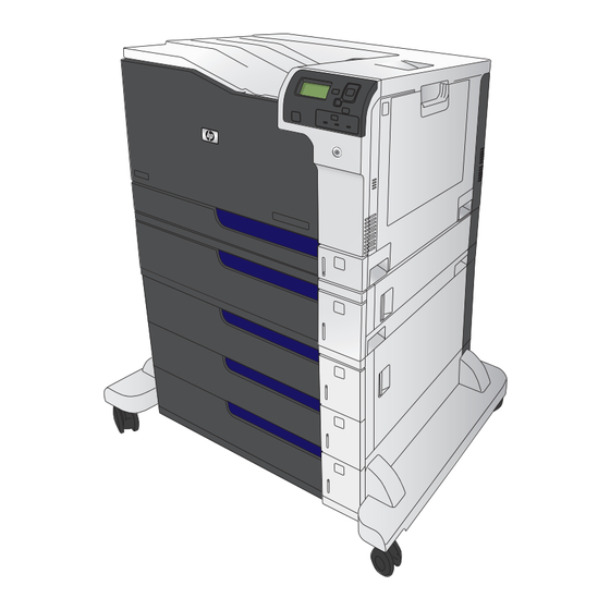 HP Color LaserJet Enterprise M750 Serie Guia De Instalacion