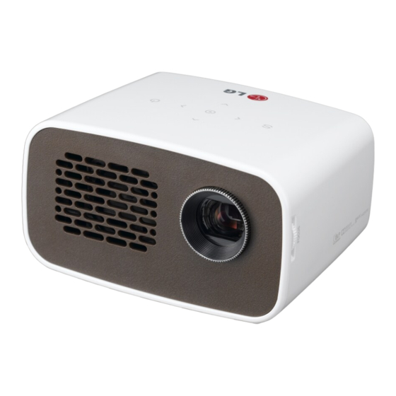 LG Minibeam Nano PH300 Manual Del Propietário