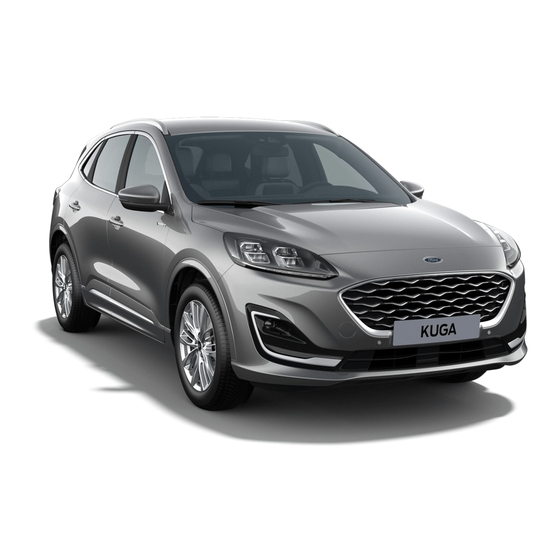 Ford KUGA VIGNALE 2022 Manual Del Conductor