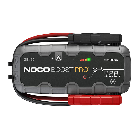 NOCO Genius BOOST PRO GB150 Guia Del Usuario