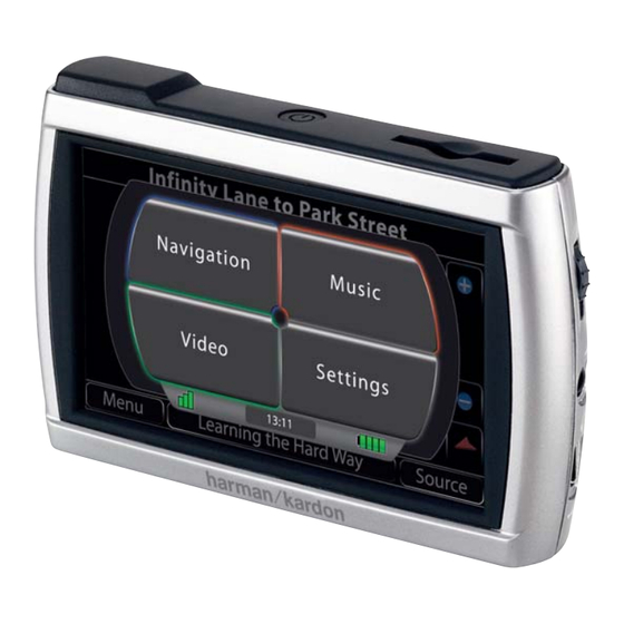Harman Kardon guide + play GPS-410 Manual Del Usuario