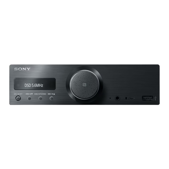 Sony RSX-GS9 Manual De Instrucciones