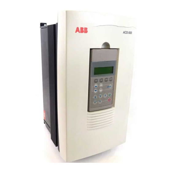 ABB ACS 601 Manuales