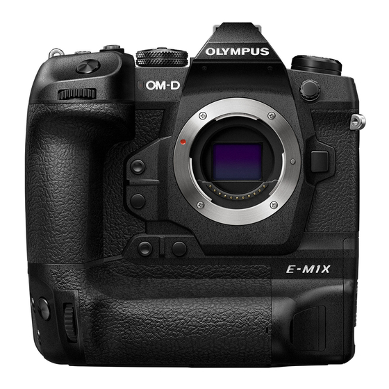 Olympus OM-D E-M1X Guía De Configuración