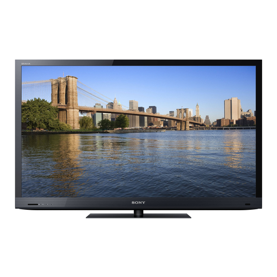 Sony BRAVIA KDL-65HX729 Manuales