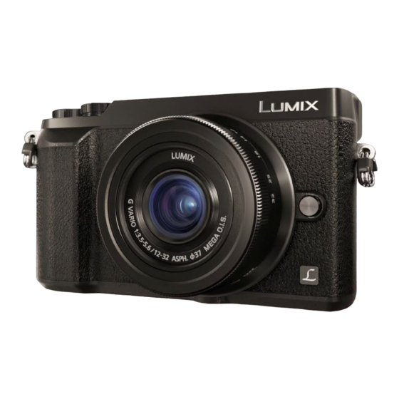 Panasonic Lumix DMC-GX80K Manuales