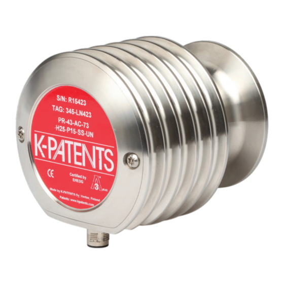 K-Patents PR-43-AC Manual De Instrucciones