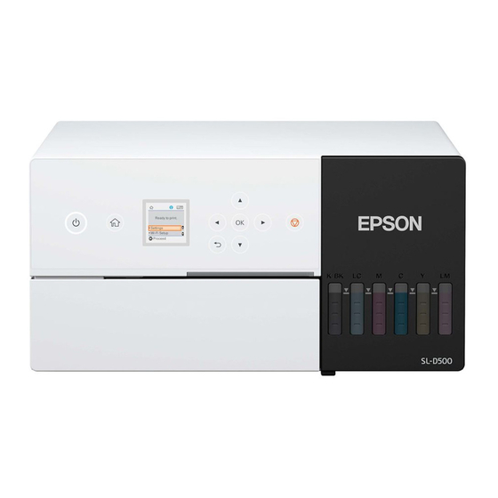 Epson SL-D500 Serie Manual De Usuario