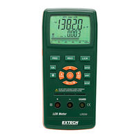 Extech Instruments LCR200 Manual Del Usuario