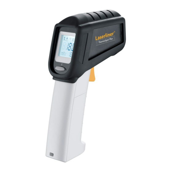 LaserLiner ThermoSpot Plus Manual De Instrucciones