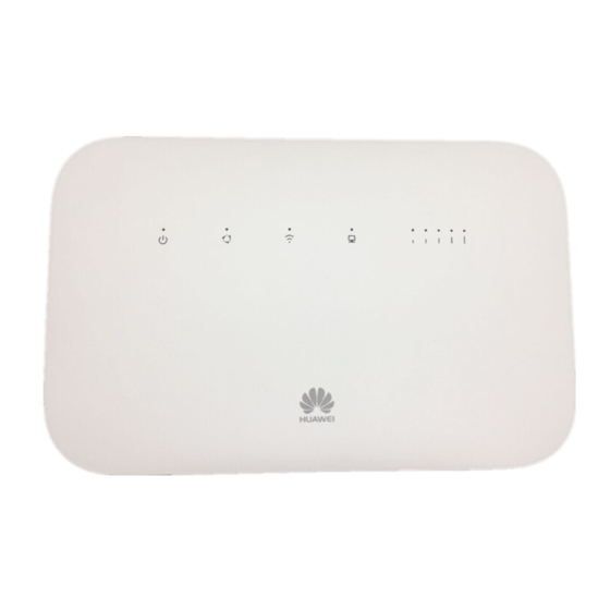 Huawei B612 LTE CPE Guia De Inicio Rapido