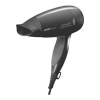 Philips beauty Optistyle supersilence 1600 HP4834/15 Manual De Instrucciones