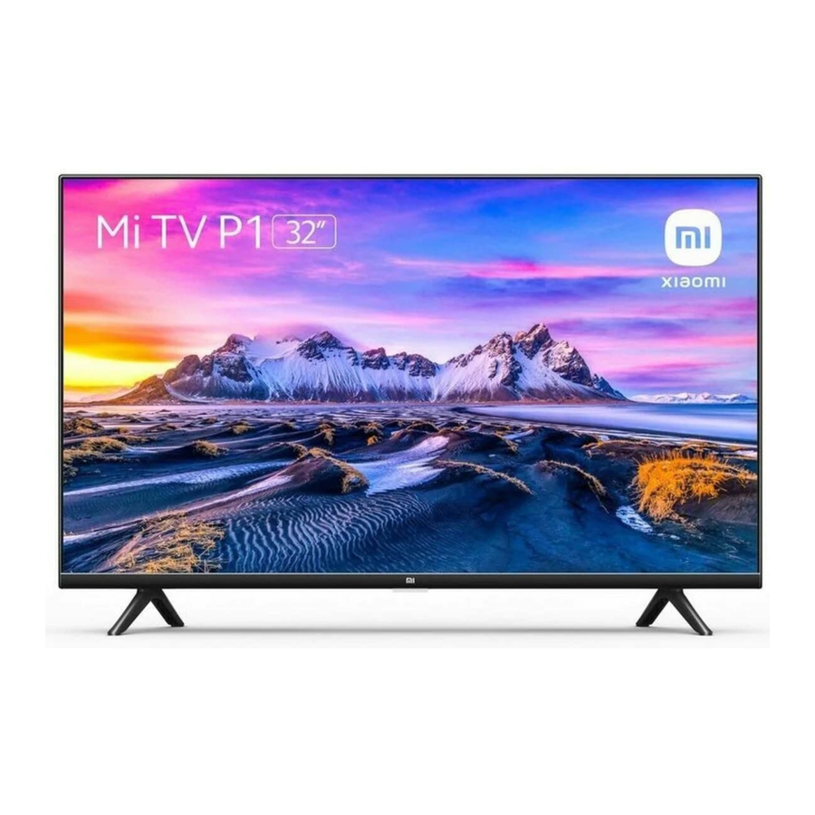 Manual de Xiaomi Mi TV P1, Mi TV P1E (L32M6-6AEU, ELA4740EU)