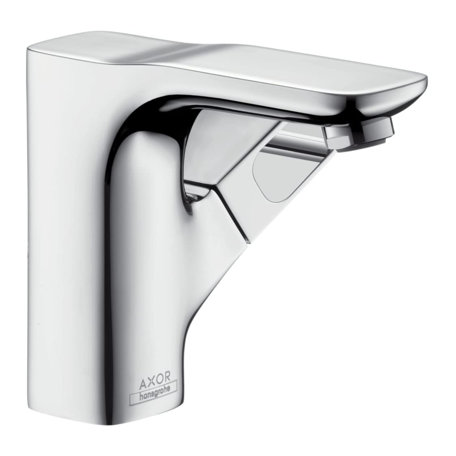 Hansgrohe AXOR Urquiola 11120000 Manuales