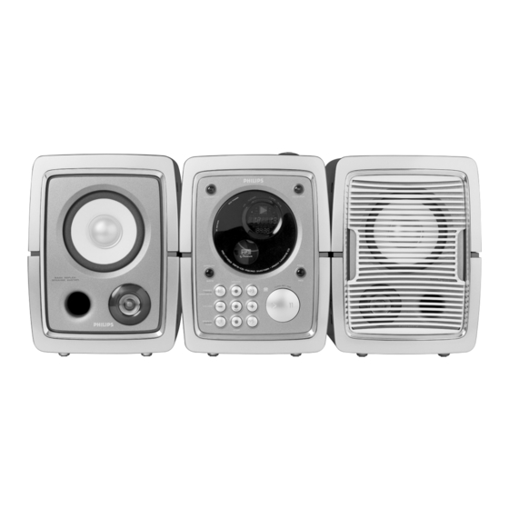 Philips MC-M350 Manual De Instrucciones
