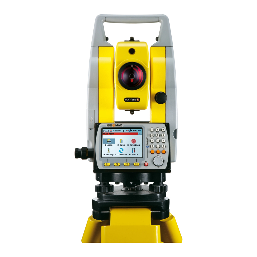 GeoMax  Zoom 20 Pro Serie Guía Rápida