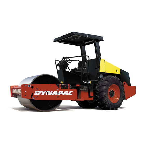 Dynapac CA150 Manual De Instrucciones