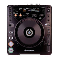 Pioneer CDJ-1000 Manual Del Usuario
