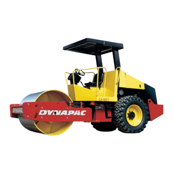 Dynapac CA150 Manual De Instrucciones