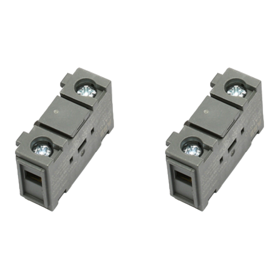 Leviton powerswitch AUXNO Manual De Instrucciones