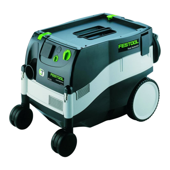 Festool CT 22 E Manuales