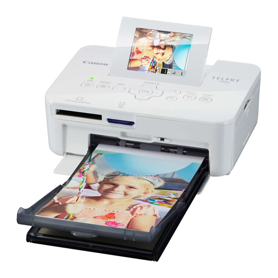 Canon SELPHY CP820 Guia Del Usuario