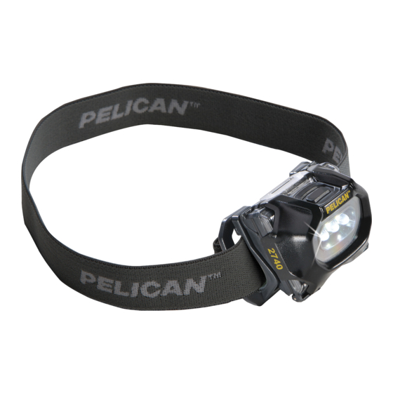 Pelican 2740 Manual De Instrucciones