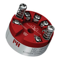 PR electronics 5335D Manual Del Producto