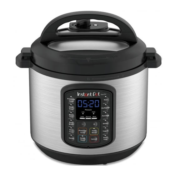 Instant Pot DUO SV Guía De Inicio