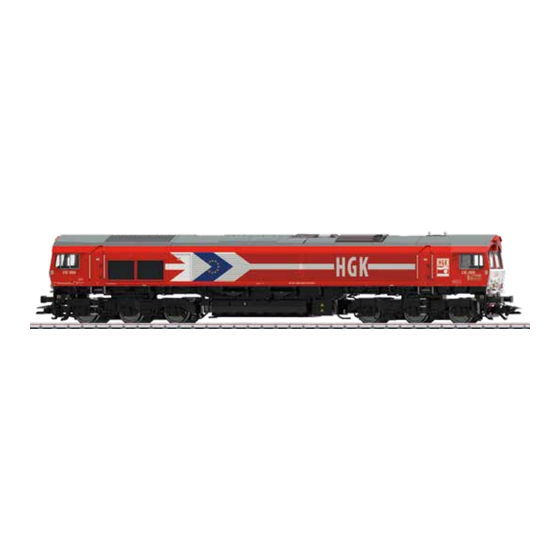 marklin EMD 66 Serie Manual De Instrucciones