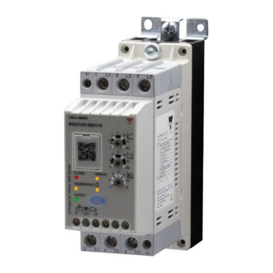CARLO GAVAZZI RSGT Guía De Resolución De Problemas