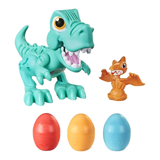 Hasbro Play-Doh DINO CREW Manual De Instrucciones
