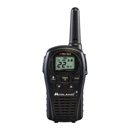 Midland X-TRA TALK LXT500VP3 Manual De Usuario