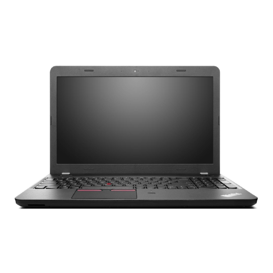 Lenovo ThinkPad E560 Guia Del Usuario