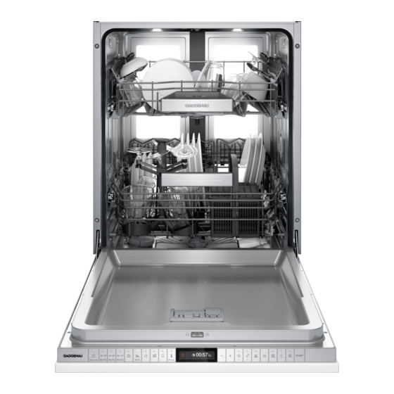 Gaggenau DF481100F Manual De Usuario