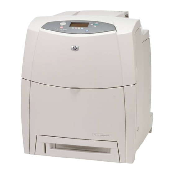 HP Color LaserJet 4650 Guia De Inicio Rapido