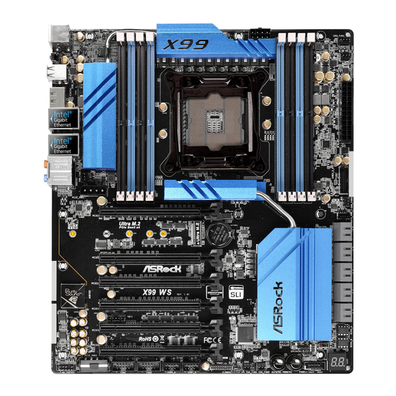 ASROCK X99 WS Manual Del Usuario