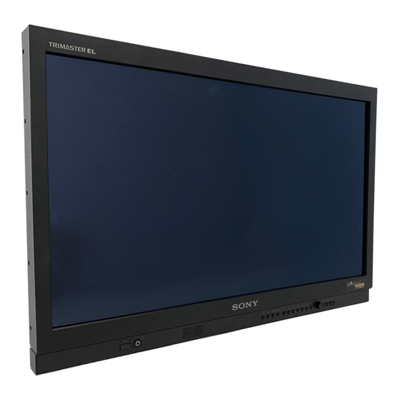 Sony PVM-A250 Manual De Instrucciones