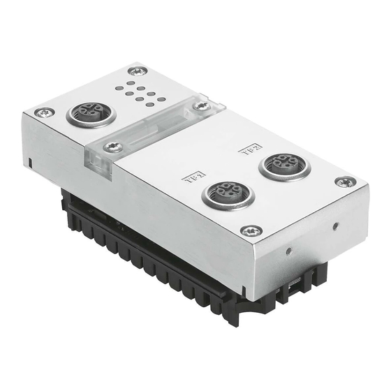 Festo CPX-FB33 Manual De Instrucciones
