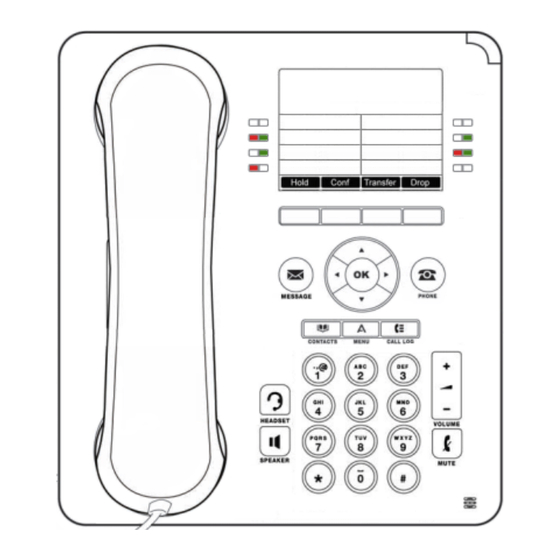 Avaya 9500 Serie Guia Del Usuario