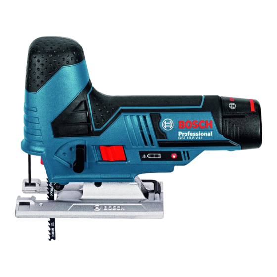 Bosch GST 10,8 V-LI Professional Manual Original